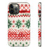 Watercolor Study of Christmas Patterns - Impact Resistant Phone Case iPhone 12 Pro Max Matte